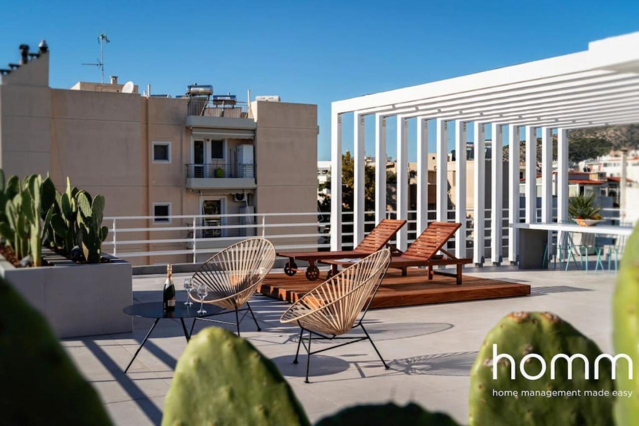 Brand New Homm Penthouse In Ano Glyfada, Dilou Apartamento Atenas Exterior foto